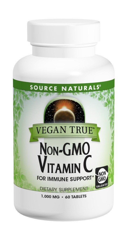 Source Naturals, Inc. Vegan True Non-GMO Vitamin C 60 Softgel
