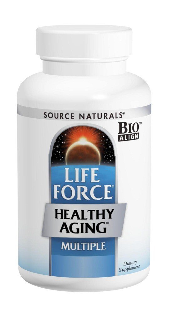 Source Naturals, Inc. Lifeforce Healthy Aging With Iron 60 Tablet