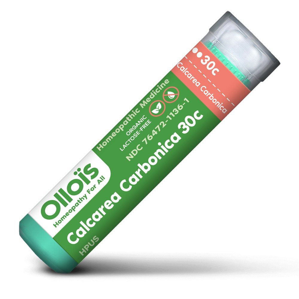 Ollois Homeopathics Organic Lactose Free Calarea Carbonic 30C 80 Pellet