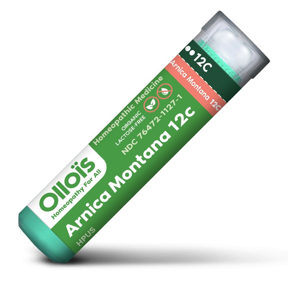 Ollois Homeopathics Organic Lactose Free Arnica 12C 80 Pellet