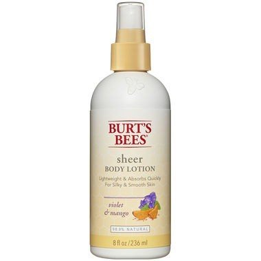 Burt's Bees Sheer Body Lotion Violet & Mango 8 fl oz Lotion