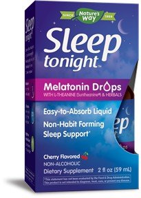 Nature&#39;s Way Sleep Tonight Melatonin Drops 2 fl oz Dropper