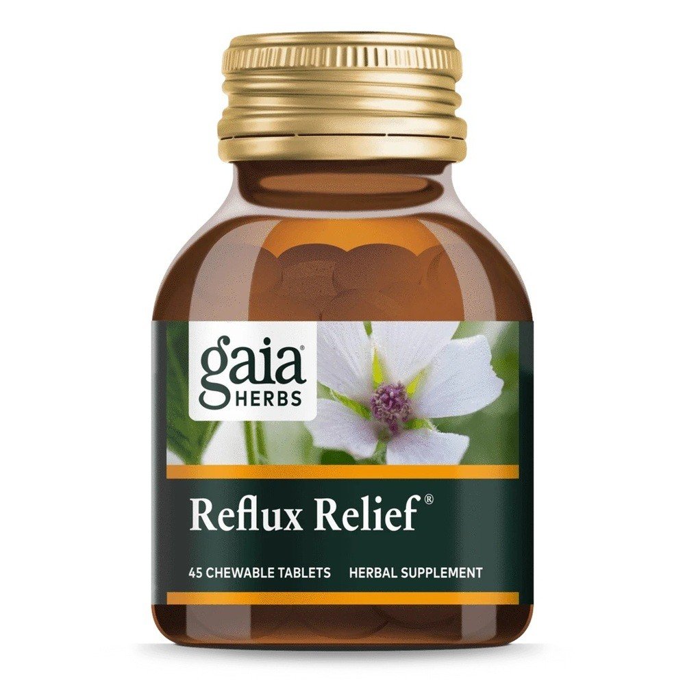 Gaia Herbs Reflux Relief 45 Tablet