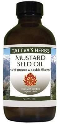 Tattva's Herbs LLC. Mustard Seed Oil 16 oz Oil