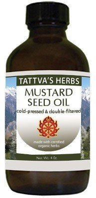 Tattva&#39;s Herbs LLC. Mustard Seed Oil 16 oz Oil