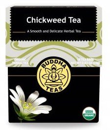 Buddha Teas Chickweed Tea 18 Bags Box