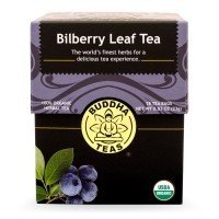 Buddha Teas Bilberry Leaf Tea 18 Bags Box