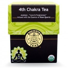 Buddha Teas 4th Chakra Tea 18 Bags Box