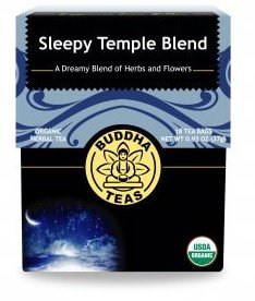 Buddha Teas Sleepy Temple Blend Tea 18 Bags Box