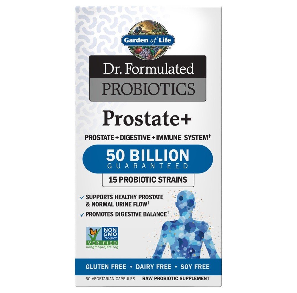 Garden of Life Dr. Formulated Probiotic - Prostate+  50 Billion 60 Capsule