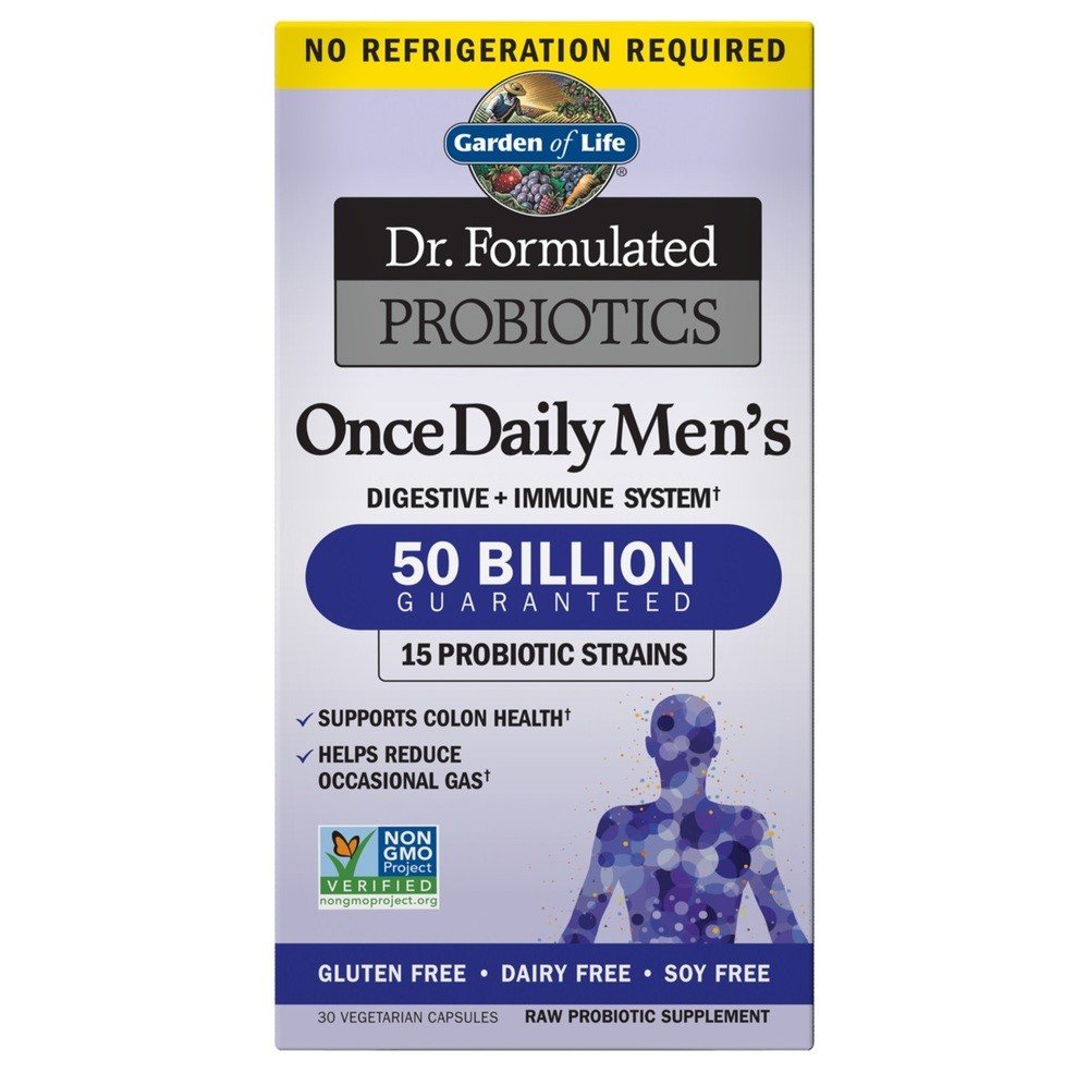 Garden of Life Dr. Formulated Probiotic - Once Daily Men's 50 Billion 30 Capsule