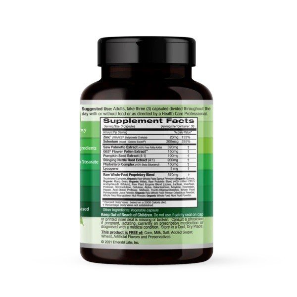 Emerald Labs Prostate Health 90 Capsule