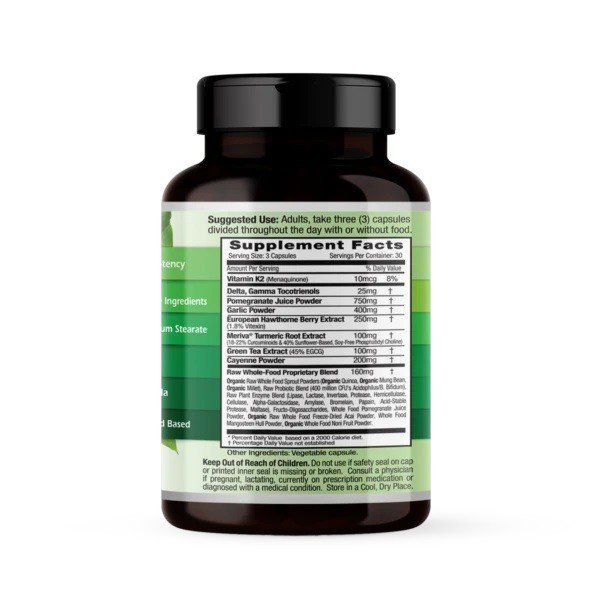 Emerald Labs Heart Health 90 Capsule