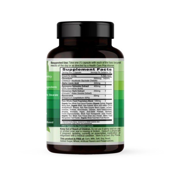 Emerald Labs Blood Sugar Health 60 Capsule