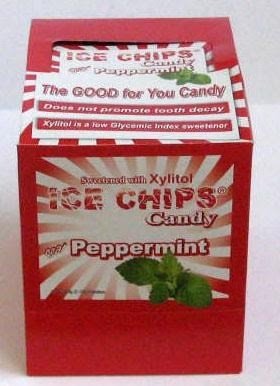 Ice Chips Candy Ice Chips Peppermint - Box 12-1 oz (28.35 g) Box