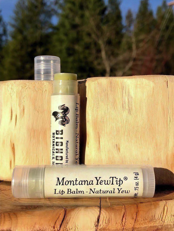 Bighorn Botanicals Montana Yew Tip Lip Balm Unscented .15 oz Tube