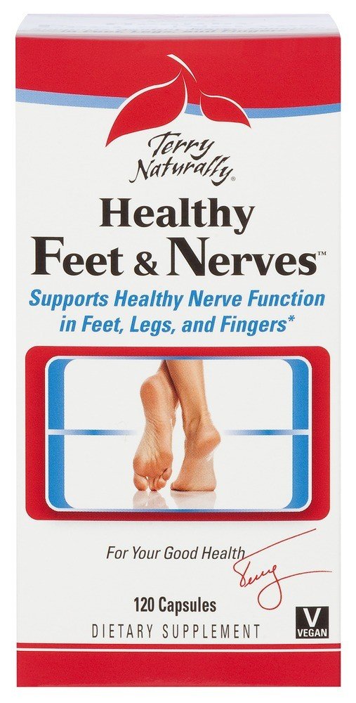 EuroPharma (Terry Naturally) Healthy Feet &amp; Nerves 120 Capsule