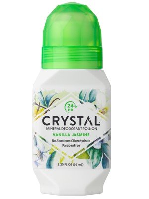 Crystal Body Deodorant Mineral Deodorant Roll-On Vanilla & Jasmine 2.25 oz Roll-on