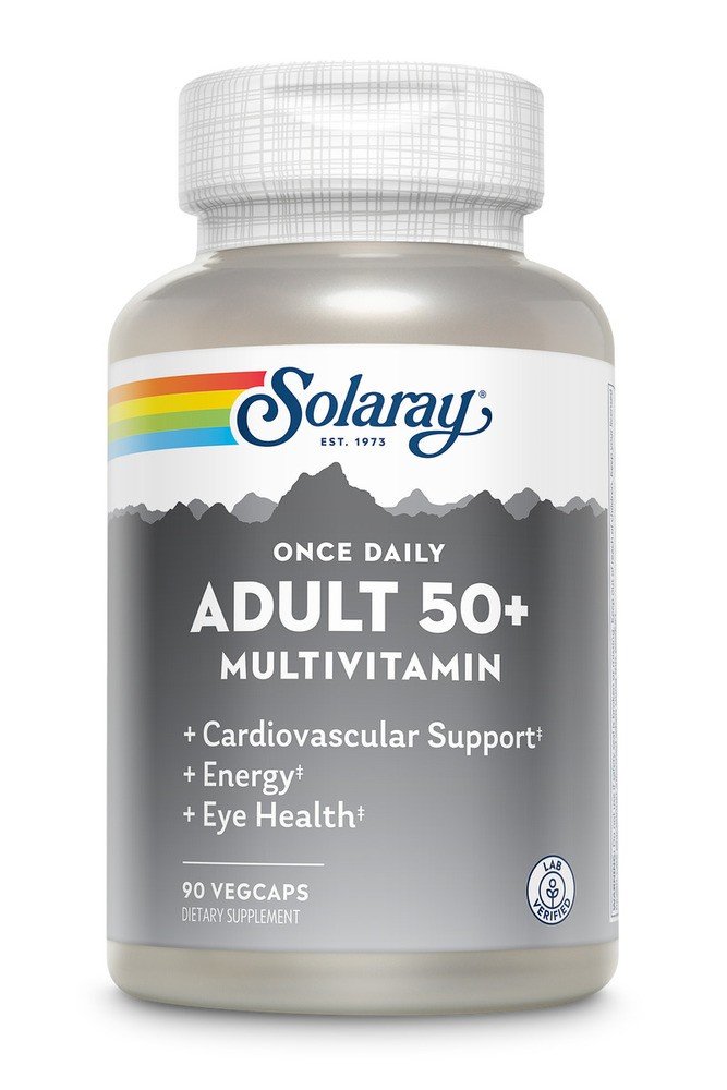 Solaray Once Daily Adult 50+ 90 VegCap