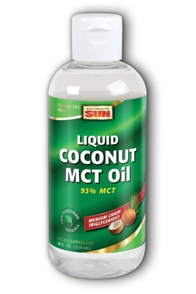 Health From The Sun Coconut Liquid MCT Oil 12 oz Liquid
