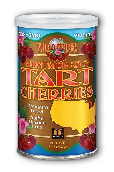 FunFresh Tart Cherries Dried 5 oz Container
