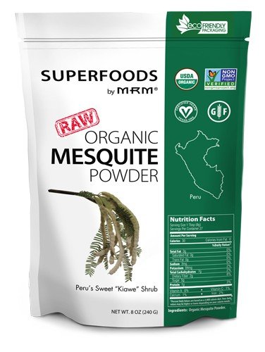 MRM (Metabolic Response Modifiers) Super Foods - Raw Organic Mesquite Powder 8.5 oz Powder