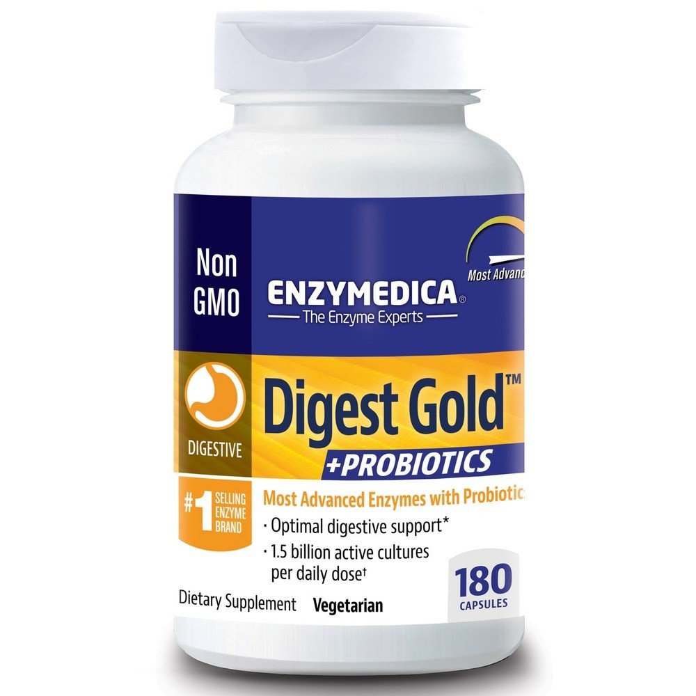 Enzymedica Digest Gold + Probiotics 180 Capsule