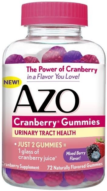 AZO Cranberry Gummies 72 Gummy