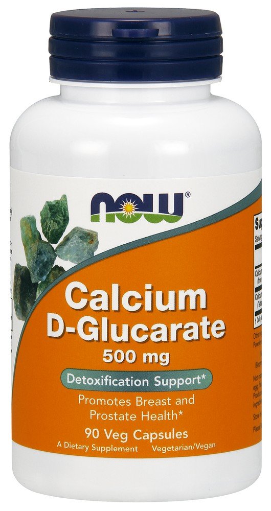 Now Foods Calcium D-Glucarate 500 mg 90 VegCap