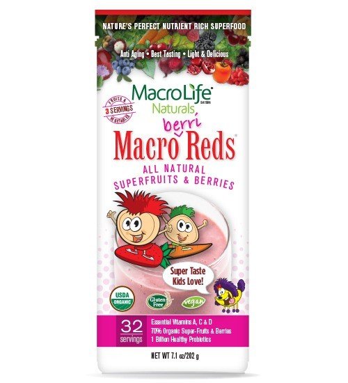 Macrolife Naturals Jr. Berri Red 32-Day 7 oz Powder