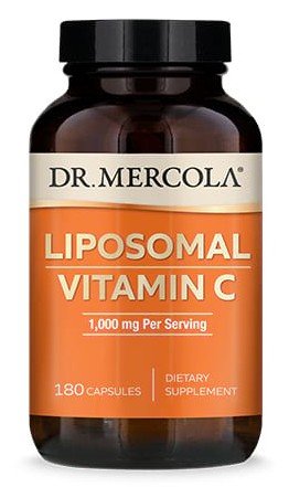 Dr. Mercola Liposomal Vitamin C 180 Capsules