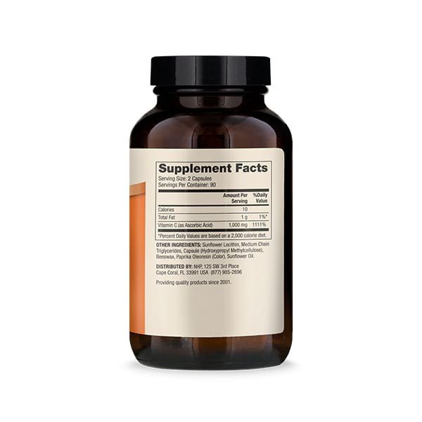 Dr. Mercola Liposomal Vitamin C 180 Capsules