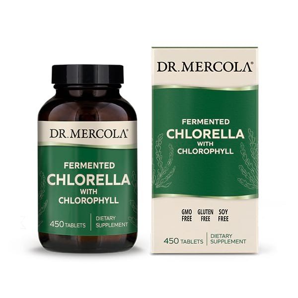 Dr. Mercola Fermented Chlorella 450 Tablet