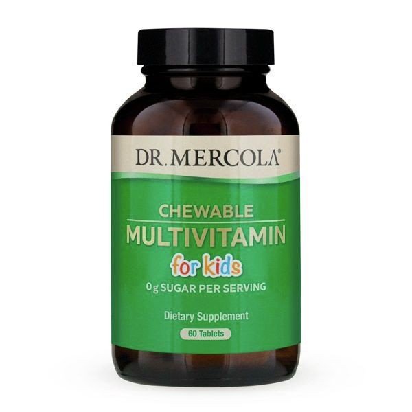 Dr. Mercola Chewable Multivitamin for Kids 60 Tablet