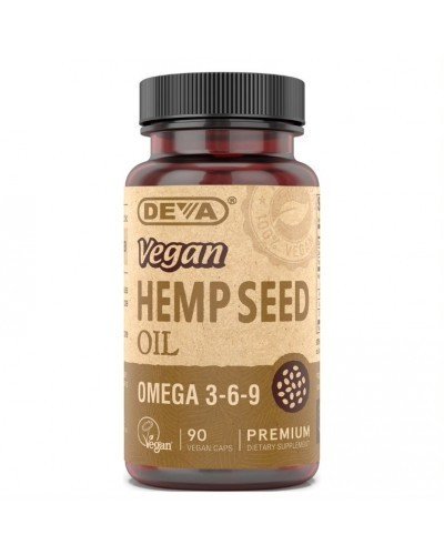 Deva Vegan Vegan Hemp Oil 90 VegCap