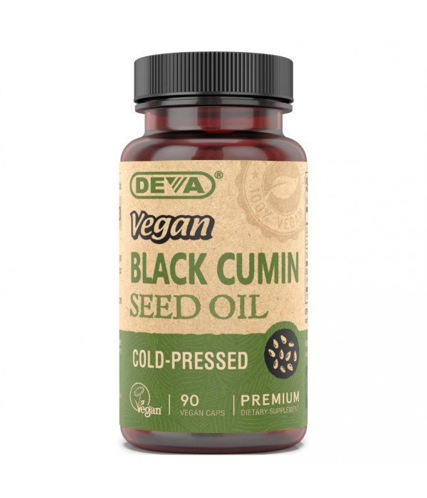 Deva Vegan Vegan Black Cumin Seed Oil 90 VegCap