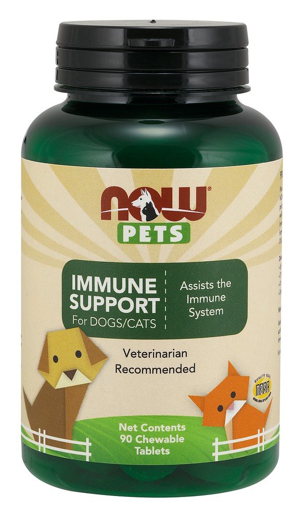 Now Foods Pet Immune Support (for Cats &amp; Dogs) 90 Lozenge