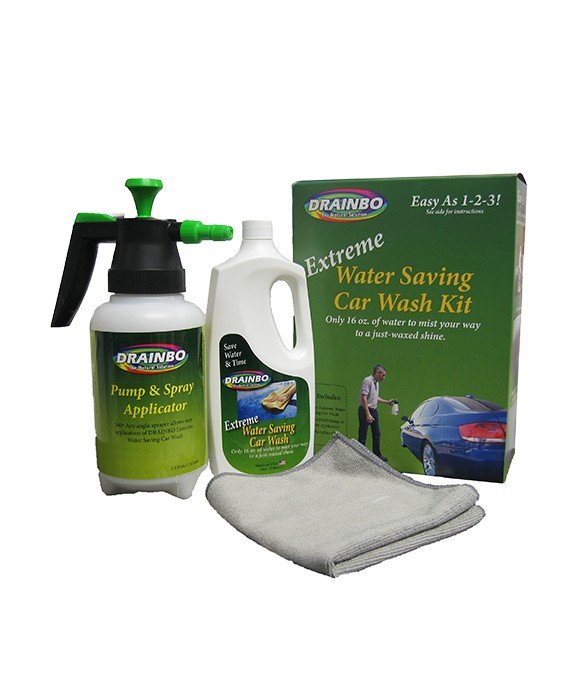 Drainbo Extreme Water Saving Car Wash 3 Pieces Kit