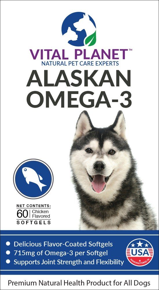 Vital Planet Alaskan Omega-3 60 Chewable