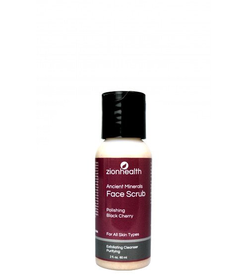 Zion Health Adama Facescrub Black Cherry 2 fl oz Liquid