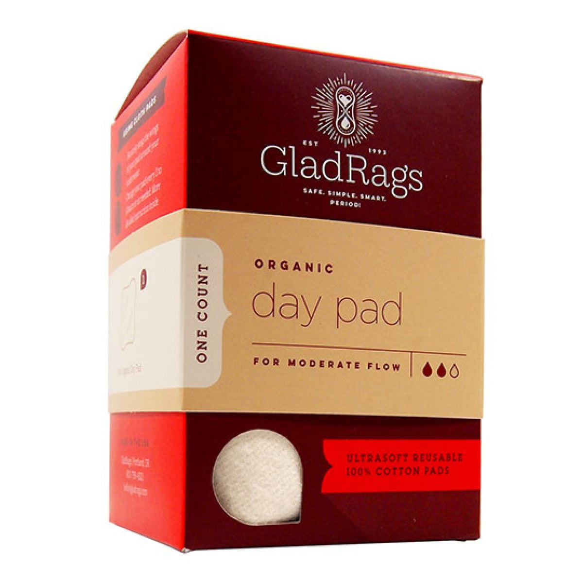 Glad Rags Organic Day Pads 1 Pack
