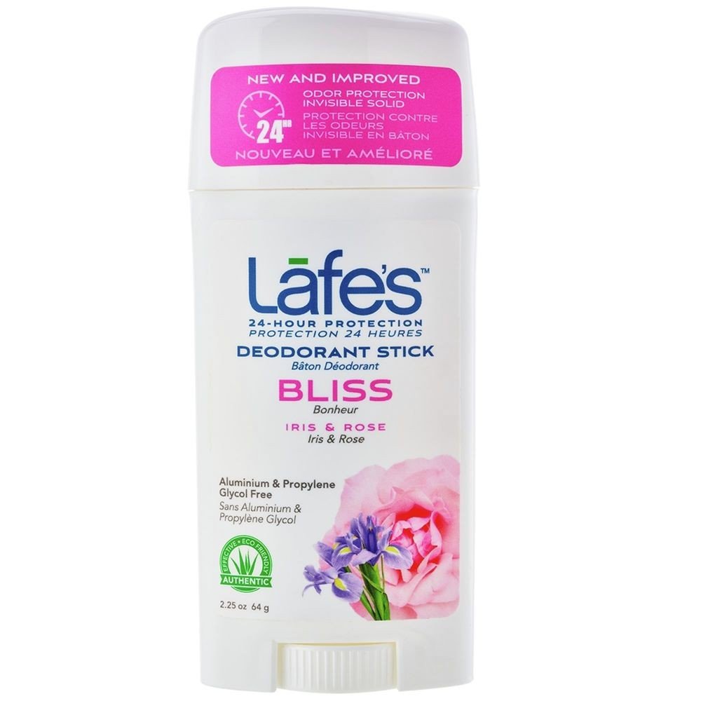 Lafe's Natural Bodycare Lafe's Natural Twist Deodorant Bliss Iris & Rose 2.5 oz Stick