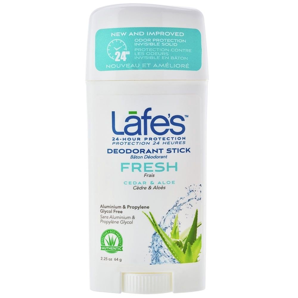 Lafe&#39;s Natural Bodycare Lafe&#39;s Natural and Organic Deodorant Twist Stick Fresh 2.25 oz Spray