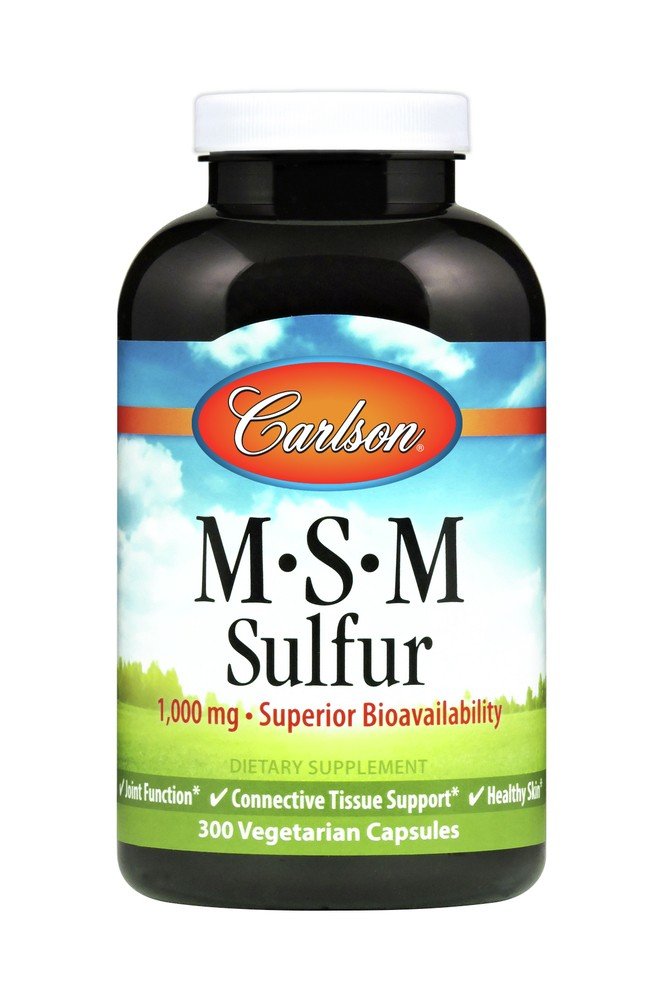 Carlson Laboratories MSM Sulfur 300 Capsule