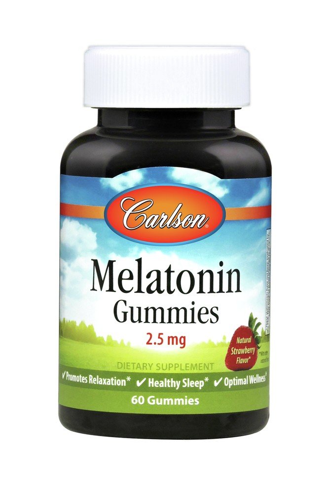 Carlson Laboratories Melatonin Gummies 60 Gummy