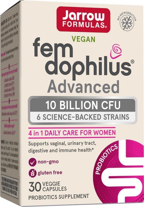 Jarrow Formulas Fem-Dophilus Advanced-Shelf Stable 30 VegCap