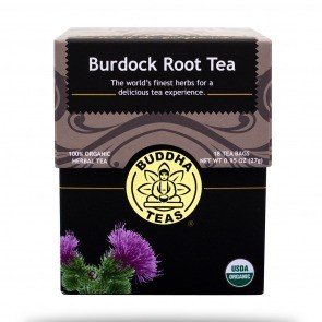 Buddha Teas Burdock Root Tea 18 Bags Box