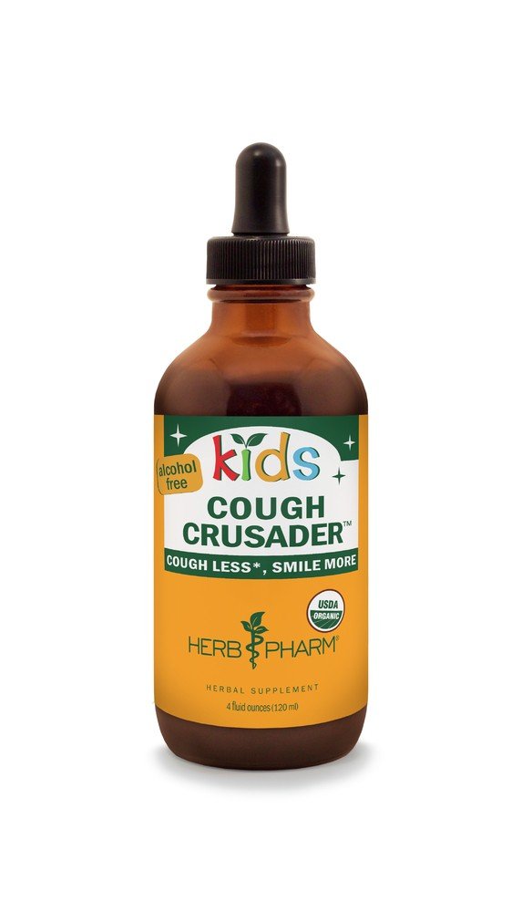 Herb Pharm Kids Cough Crusader 4 oz Liquid