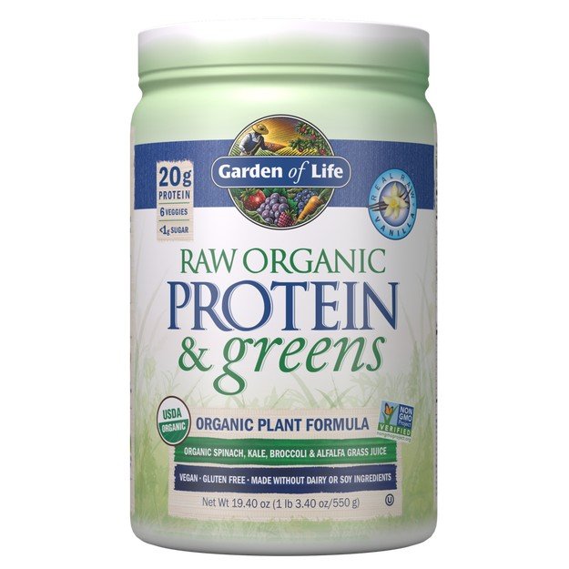 Garden of Life Raw Protein & Greens Vanilla 557 g Powder