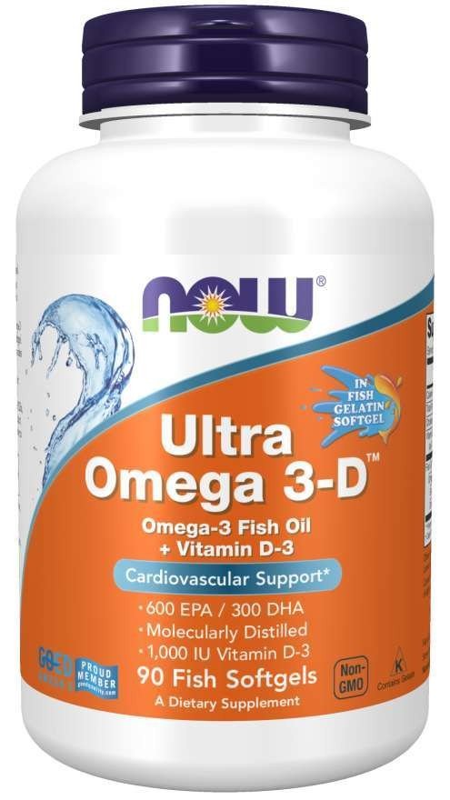 Now Foods Ultra Omega 3-D 90 Softgel